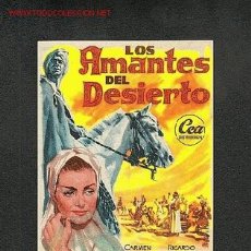 Cine: LOS AMANTES DEL DESIERTO (CARMEN SEVILLA). Lote 1321135